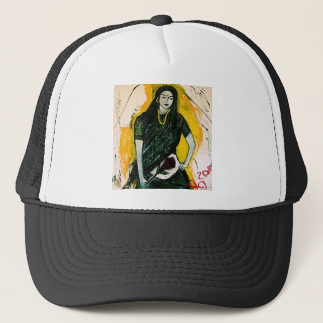 MEDITERRANEAN MISTRESS TRUCKER HAT (Front)