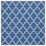 Mediterranean Moroccan Moods Quatrefoil Fabric