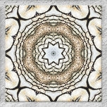 Mediterranean Mosaic Nature Inspired Ceramic Tile<br><div class="desc">Ceramic tile featuring a geometric design based on original animal skin prints. A beautiful nature inspired design resembling a mosaic. The image is large enough for both the small or large size tile and will fit nicely in a kitchen or bathroom.</div>