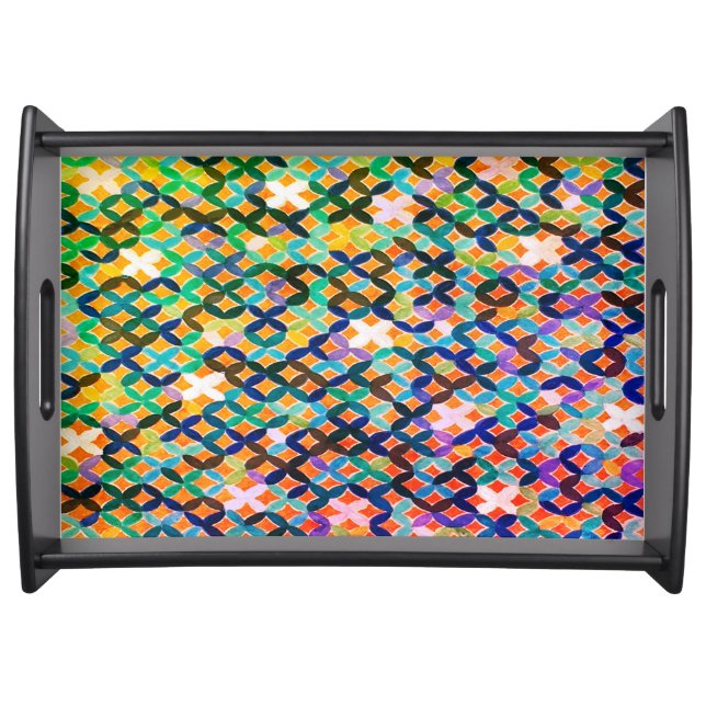 Mediterranean Mosaic Serving Tray (Front)