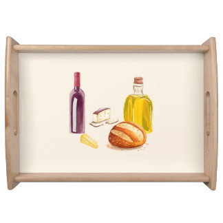 Mediterranean Picnic Serving Tray