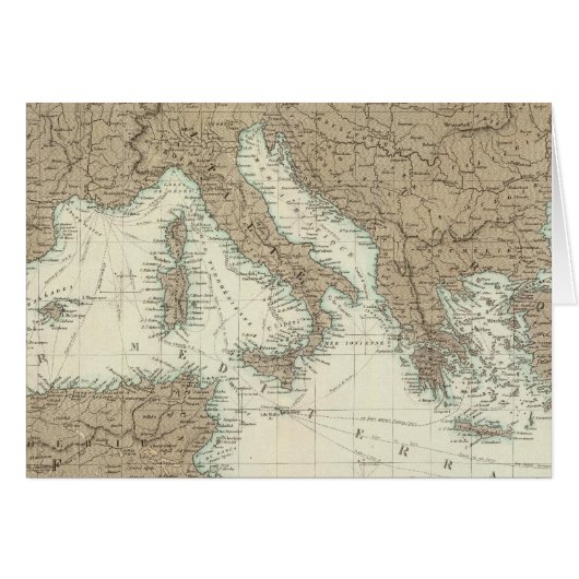 Mediterranean Region, Turkey, Greece Cards (Front Horizontal)