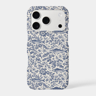 Mediterranean Sardine Chinoiserie iPhone Case