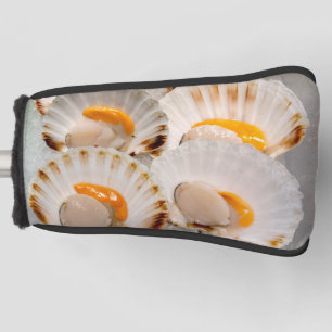 Mediterranean scallops golf head cover