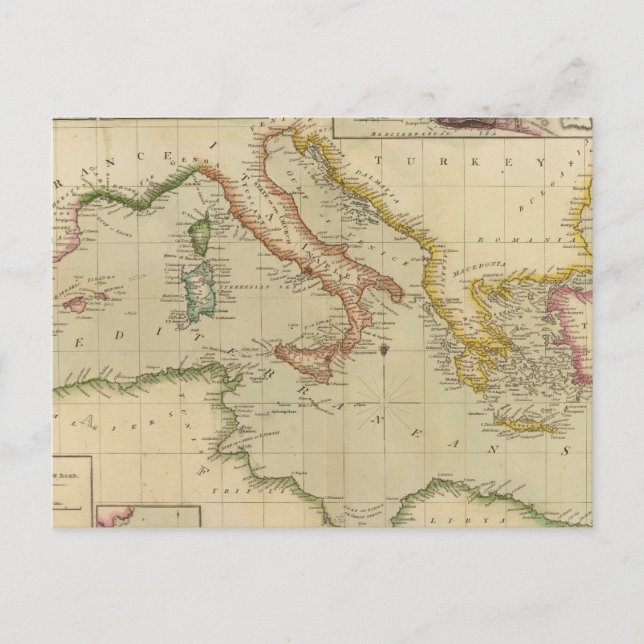 Mediterranean Sea 6 Postcard (Front)