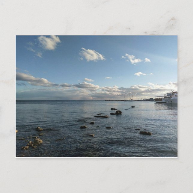 Mediterranean sea, Cyprus Postcard (Front)