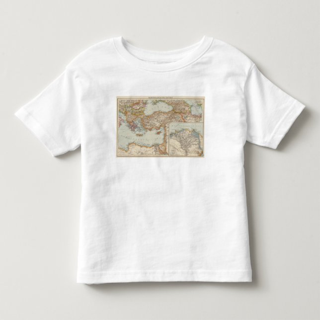 Mediterranean Sea E Toddler T-shirt (Front)