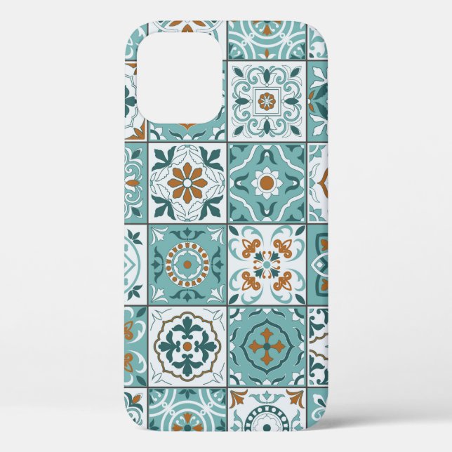 Mediterranean seamless pattern from Moroccan tiles Case-Mate iPhone Case (Back)