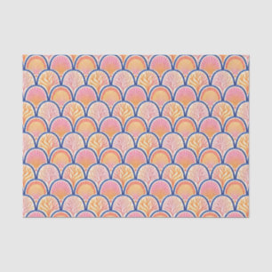 Mediterranean Shells and Seagrass Scallop Tissue Paper