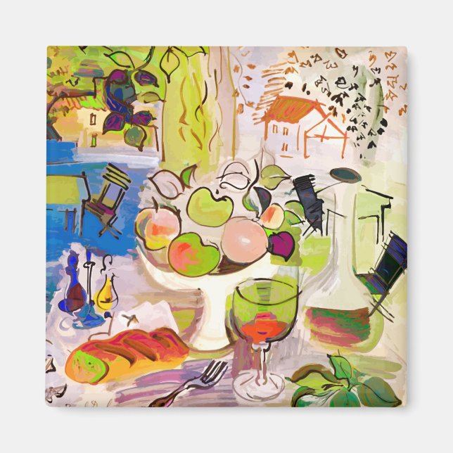 Mediterranean Still Life Magnet (Front)