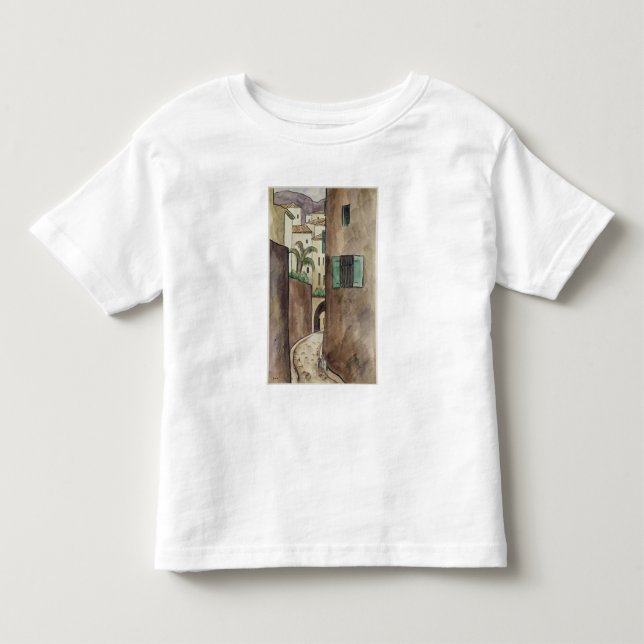 Mediterranean Street and Houses Toddler T-shirt (Front)