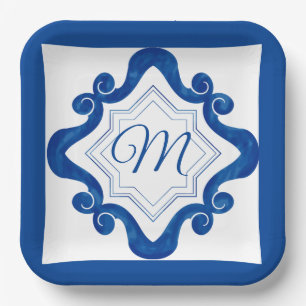 Mediterranean Style   Paper Plates
