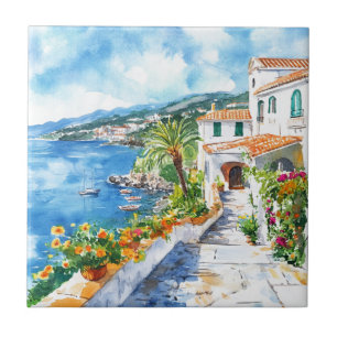 Mediterranean Summer Ceramic Tile