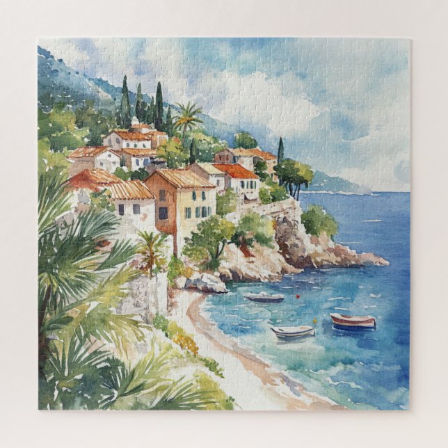 Mediterranean Summer Jigsaw Puzzle (Vertical)