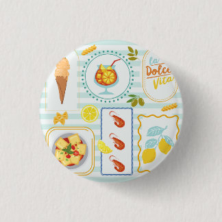 Mediterranean Summer Vibes Button
