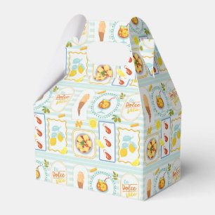 Mediterranean Summer Vibes Favor Boxes