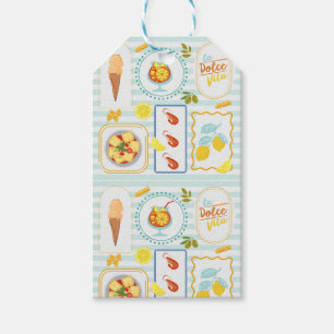 Mediterranean Summer Vibes Gift Tags