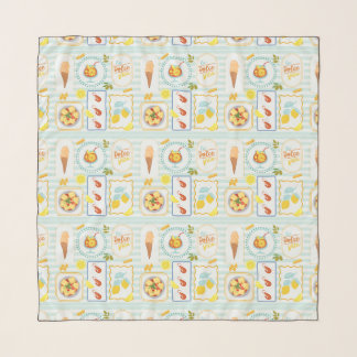 Mediterranean Summer Vibes Scarf