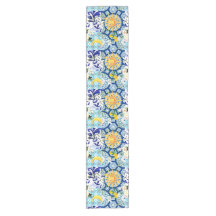 Mediterranean sun,flowers,lemon,half moon,