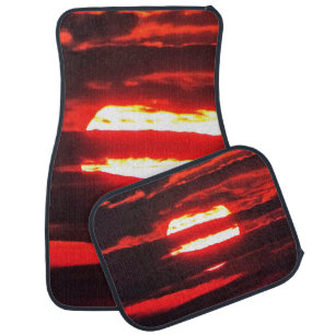 Mediterranean Sunset Car Mats Full Set (set of 4)