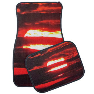 Mediterranean Sunset Car Mats Full Set (set of 4)