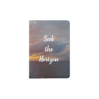 Mediterranean Sunset Passport Holder