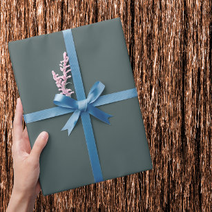 Solid Turquoise Wrapping Paper / Gift Wrap, Zazzle