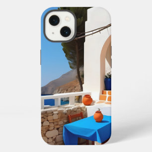 Mediterranean Terrace View iPhone 13 Case