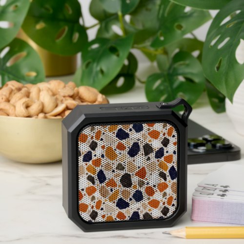 Mediterranean Terrazzo Abstract Design Bluetooth Speaker