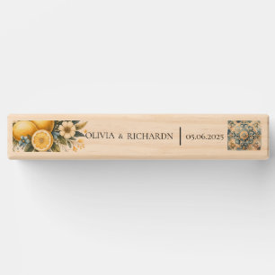 Mediterranean Tile flower Italian Positano Lemon Topple Tower