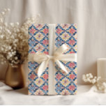 Mediterranean Tile Greek Bridal Shower Wrapping Paper<br><div class="desc">Add a touch of spring to your gift giving with our Wrapping Paper. This beautiful design will add an elegant and festive touch to any gift. Made with high quality materials,  it's the perfect choice for any occasion.</div>