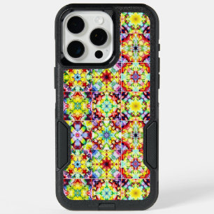 Mediterranean Tiles, Alcohol Ink Tiles, Majolica iPhone 15 Pro Max Case