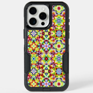 Mediterranean Tiles, Alcohol Ink Tiles, Majolica iPhone 15 Pro Max Case