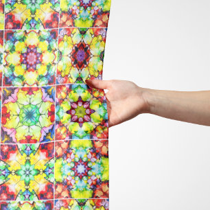 Mediterranean Tiles, Alcohol Ink Tiles, Majolica Scarf