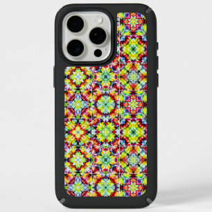 Mediterranean Tiles, Alcohol Ink Tiles, Majolica iPhone 15 Pro Max Case