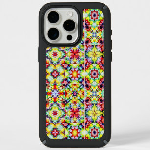 Mediterranean Tiles, Alcohol Ink Tiles, Majolica iPhone 15 Pro Max Case
