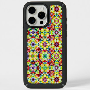 Mediterranean Tiles, Alcohol Ink Tiles, Majolica iPhone 15 Pro Max Case