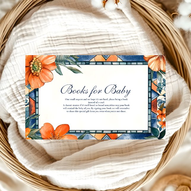 Mediterranean Tiles Amalfi Capri Books for Baby  Enclosure Card (Creator Uploaded)