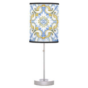 Mediterranean tiles, majolica,Sicilian style Table Lamp
