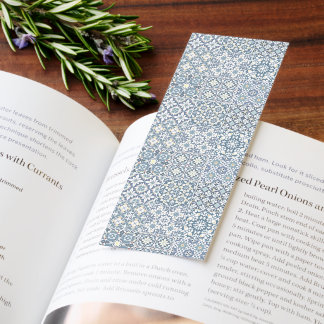 Mediterranean Tiles, Moroccan, Majolica, Azulejo Bookmarks