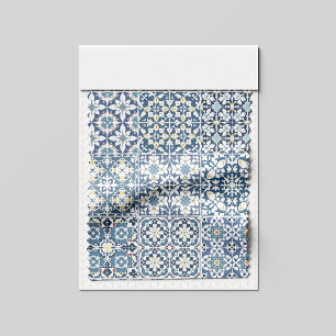 Mediterranean Tiles, Moroccan, Majolica, Azulejo Fabric