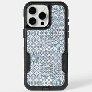 Mediterranean Tiles, Moroccan, Majolica, Azulejo iPhone 15 Pro Max Case