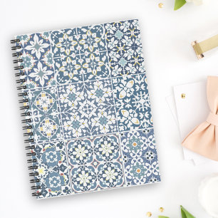 Mediterranean Tiles, Moroccan, Majolica, Azulejo Planner