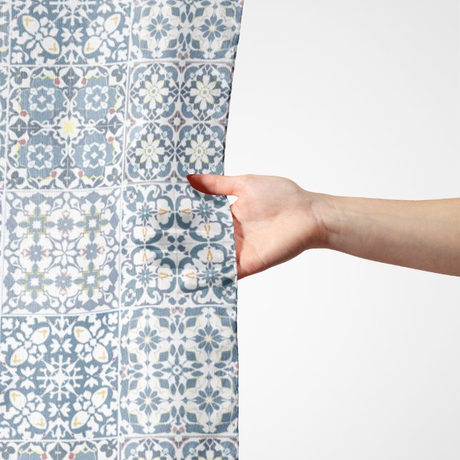 Mediterranean Tiles, Moroccan, Majolica, Azulejo Scarf (Creator Uploaded)