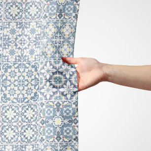 Mediterranean Tiles, Moroccan, Majolica, Azulejo Scarf