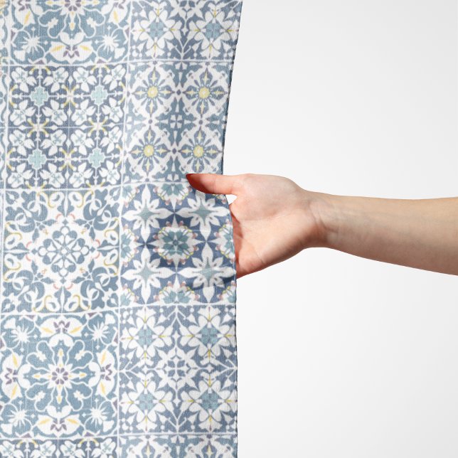 Mediterranean Tiles, Moroccan, Majolica, Azulejo Scarf (Creator Uploaded)