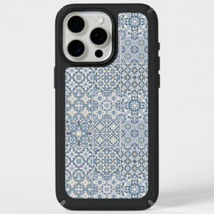 Mediterranean Tiles, Moroccan, Majolica, Azulejo iPhone 15 Pro Max Case