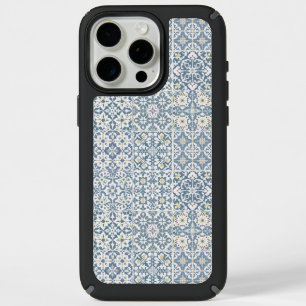 Mediterranean Tiles, Moroccan, Majolica, Azulejo iPhone 15 Pro Max Case
