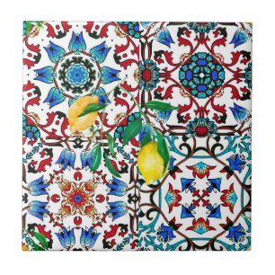 Mediterranean tiles,mosaic,lemon,summer art ceramic tile