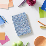 Mediterranean Tiles, Portugese, Azulejo, Majolica iPad Mini Cover<br><div class="desc">Elegant,  stylish and sophisticated pattern with Mediterranean tiles in blue and white color. Modern and trendy gift,  perfect for the Azulejo lover in your life.</div>
